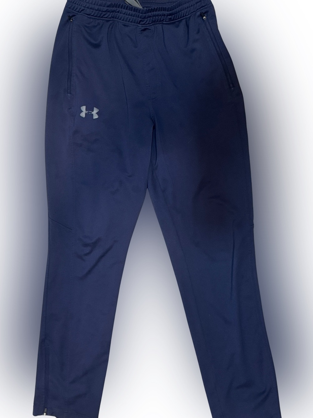 Under Armour Navy and White Performance Jacket (Men's M)